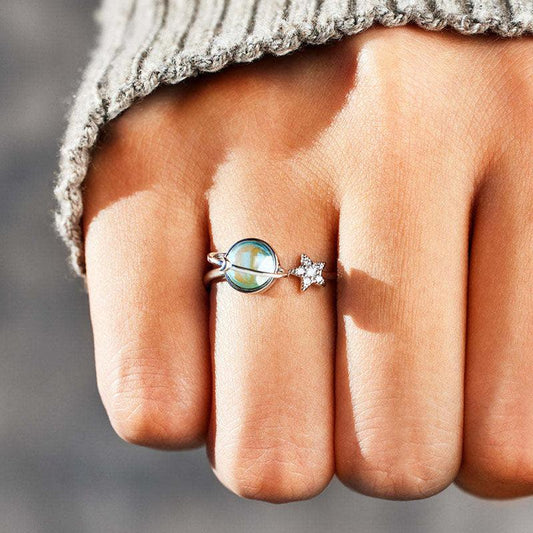 Star and Moon Ring For Daughter - Elesar Store